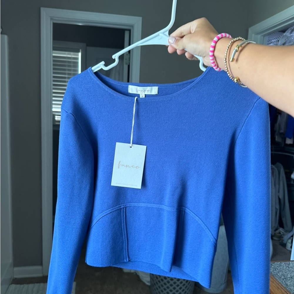 New blue blouse